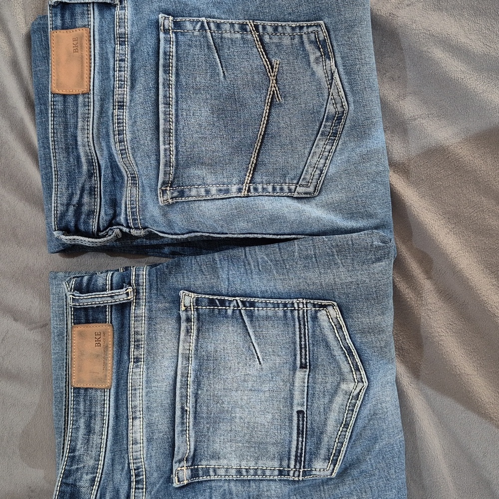 BKE Women's Light Blue Denim Jeans Bundle - Picture 4 of 5